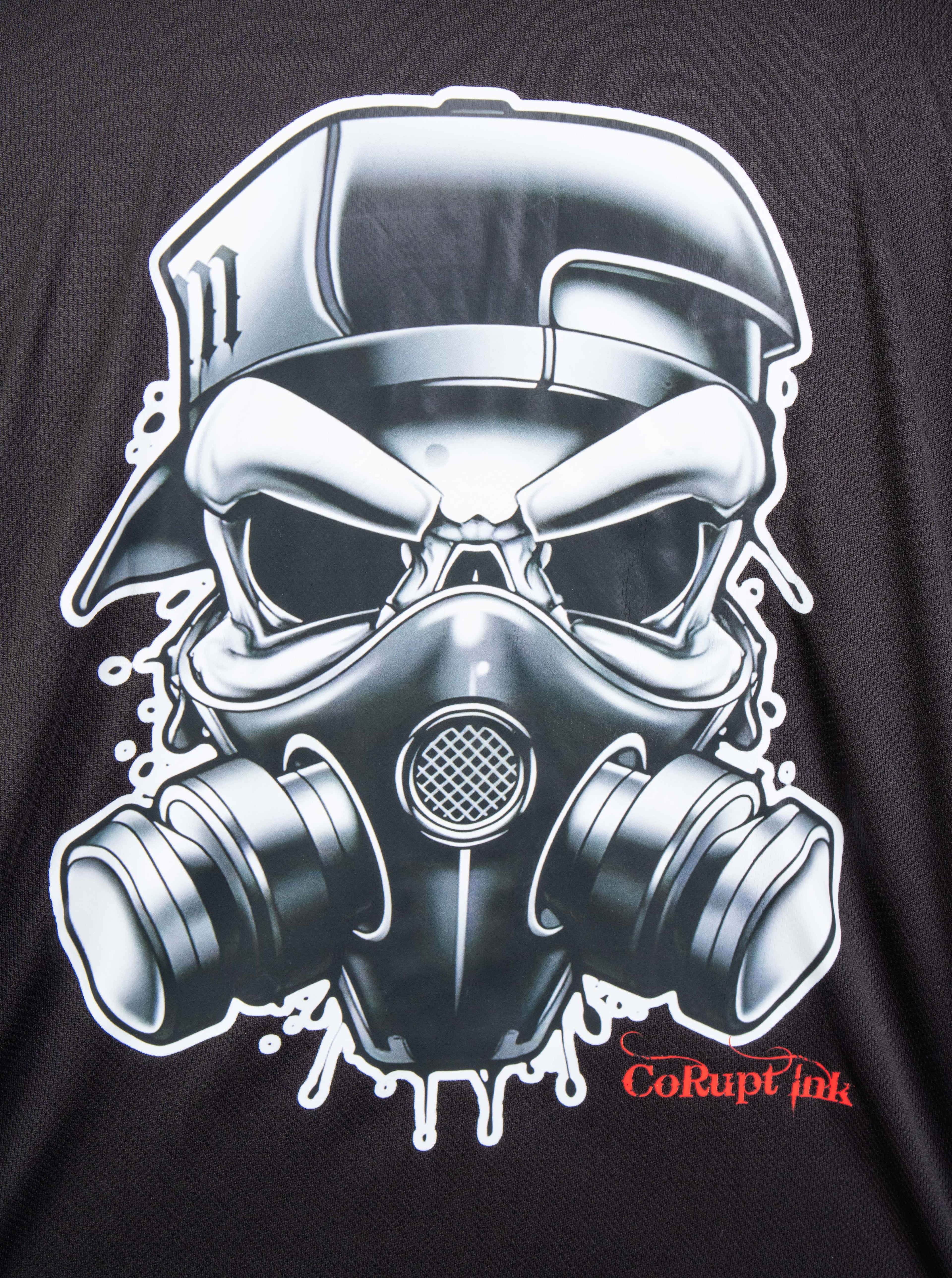 Carbon Paint Overall - Skull Mask