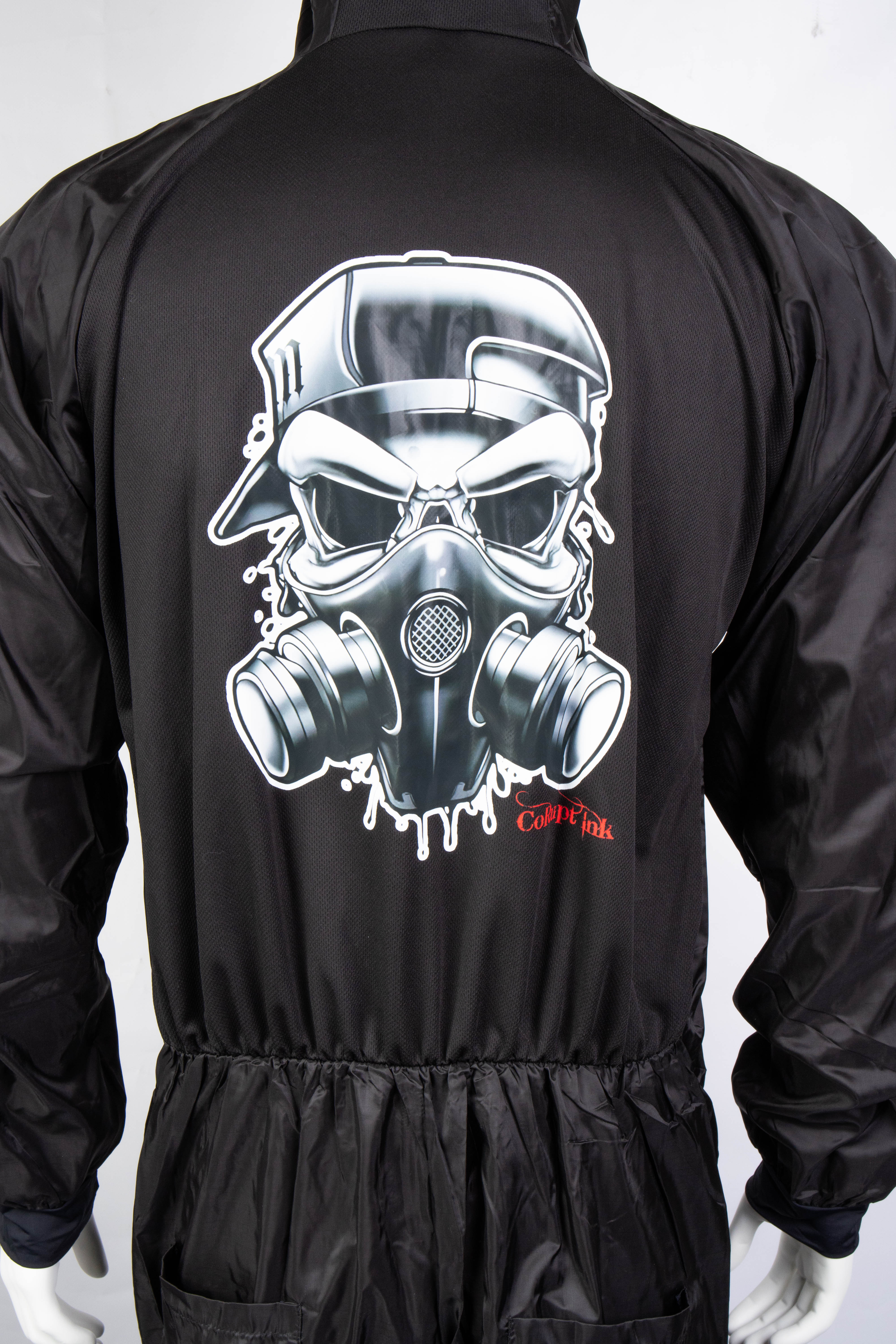Carbon Paint Overall - Skull Mask – Corupt Ink